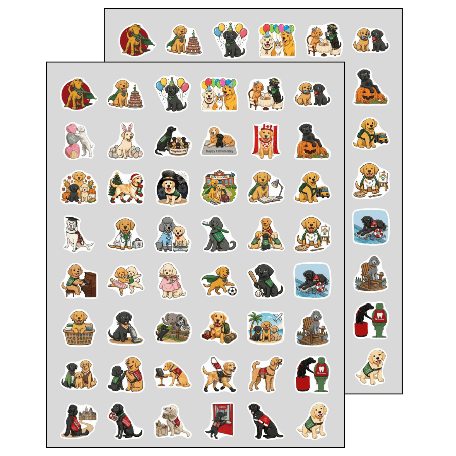 Pair of Sticker Sheets